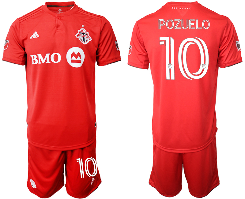 Men 2020-2021 club Toronto FC home #10 red Soccer Jerseys->other club jersey->Soccer Club Jersey